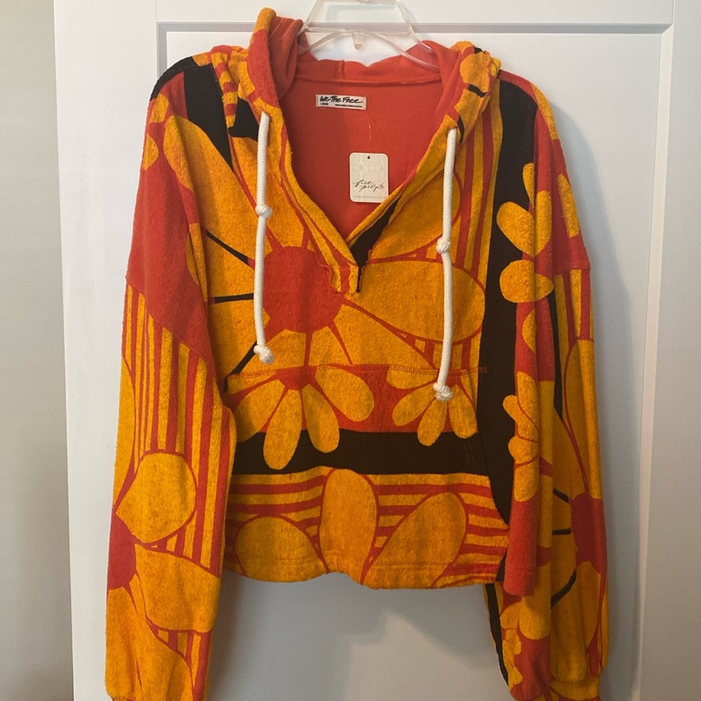 We the Free crop hoodie